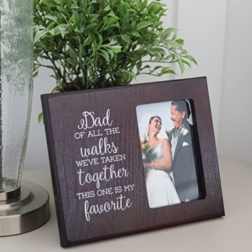 Elegant Father of the Bride Picture Frame Gift