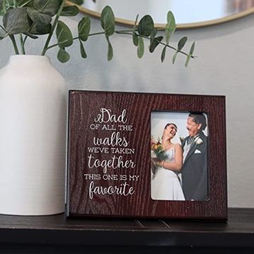 Elegant Father of the Bride Picture Frame Gift