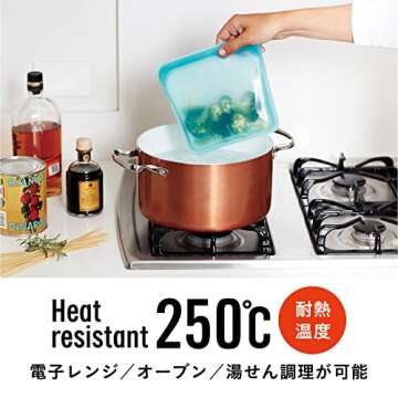 スタッシャー(Stasher), stove, store, cooking Stasher Silicone Bag, Mサンドイッチ, pineapple