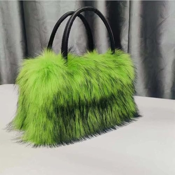 Stylish Women's Faux Fur Tote Handbag for Everyday Use
