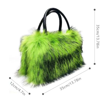 Stylish Women's Faux Fur Tote Handbag for Everyday Use
