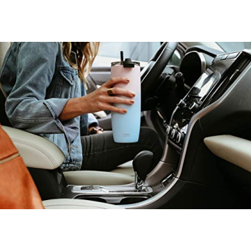 Simple Modern Travel Coffee Mug Tumbler - Insulated & Leakproof 12oz | Prism