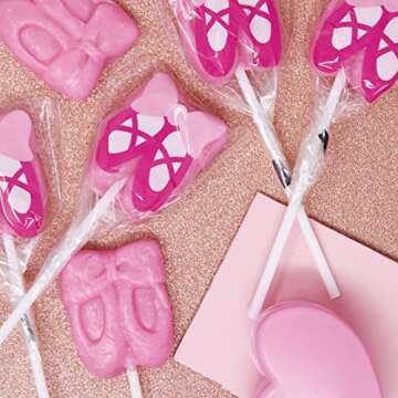 Ballerina Lollipops - Cute Candy Party Favors