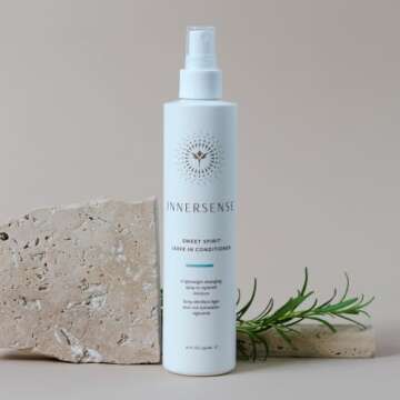 INNERSENSE Organic Beauty - Natural Sweet Spirit Leave-In Conditioner | Non-Toxic, Cruelty-Free, Clean Haircare (Travel Size, 2 fl oz | 59 ml)
