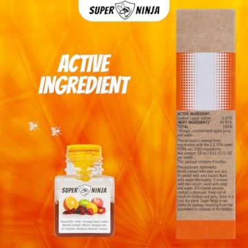 Indoor Fruit Fly Traps - 4 Pack for Kitchen Use