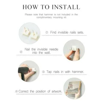 InSimSea Black Framed Canvas Laundry Room Decor Art