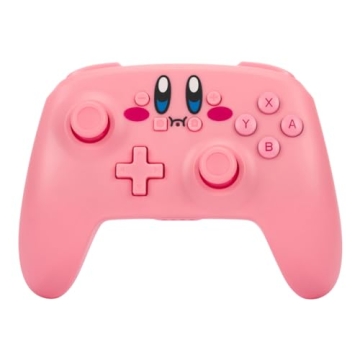 PowerA Wireless Nintendo Switch Controller - Kirby, AA Battery Powered (Battery Included), Nintendo ...