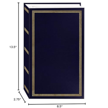 Pioneer Navy Blue Photo Album 500+ 4x6 Photos Durable