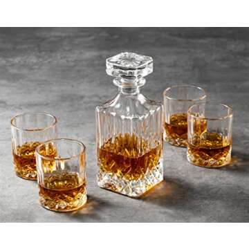 Verolux Whiskey Decanter Set with Glasses for Every Occasion