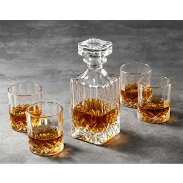 Verolux Whiskey Decanter Set with Glasses for Every Occasion