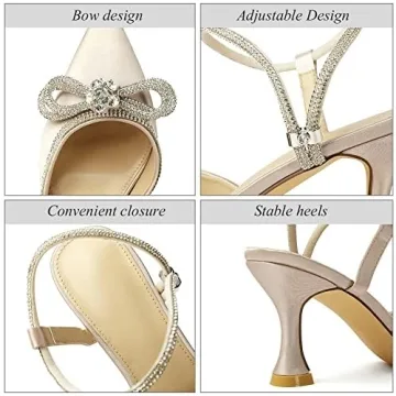 Elegant Susanny Wedding Shoes - Comfort Meets Style