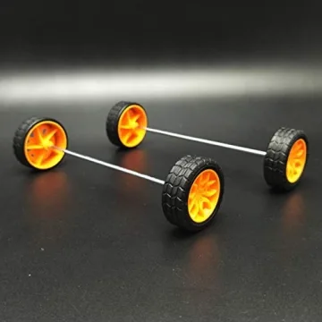 EUDAX 82 pcs Gear Kit for Toy Cars and Robots