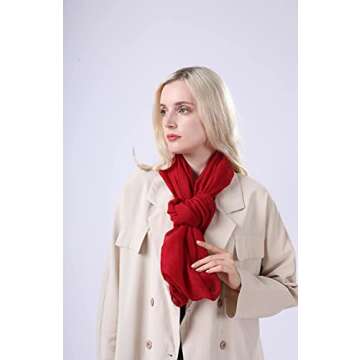 Genovega Lightweight Infinity Scarf - Stylish Loop for Women