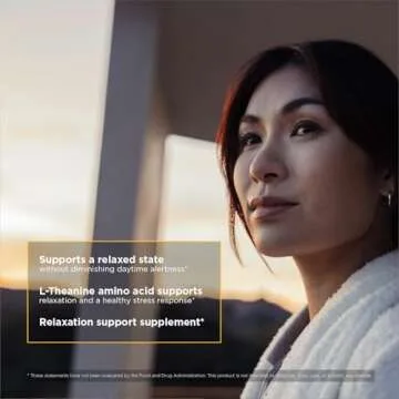 Integrative Therapeutics L-Theanine - L-Theanine to Support a Relaxed State* - Healthy Stress Response* - Vegan & Gluten-Free Amino Acid Supplement - 200 mg, 60 Capsules