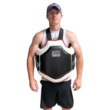 Contender Fight Sports Heavy Hitter Body Protector - Black/White