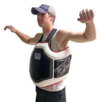 Contender Fight Sports Heavy Hitter Body Protector - Black/White