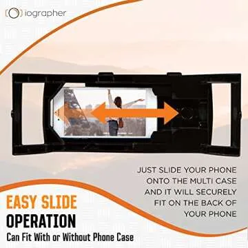 iOgrapher Filmmaking Multi-Case Phone Holder - Smartphone Video Rig & Phone Camera Video Stabilizer for Photographers and Filmmakers