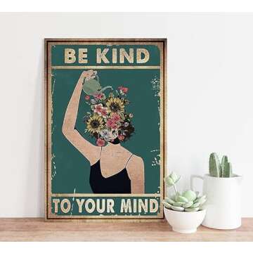 Bestylez Vintage Poster Tin Sign for Home & Office