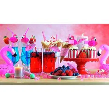 Shop TONUNI Flamingo Drink Holder Float Coasters 12-Pack!