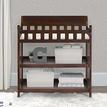 Delta Children Eclipse Changing Table Offers Stylish Storage Solutions
