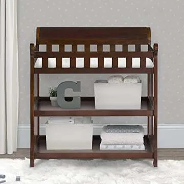 Delta Children Eclipse Changing Table Offers Stylish Storage Solutions