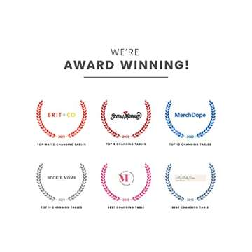 Delta Children Eclipse Changing Table Offers Stylish Storage Solutions