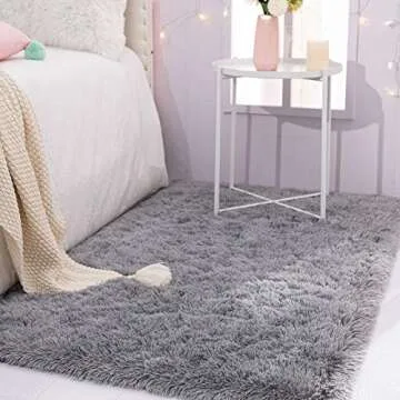 TWINNIS Super Soft Shaggy Rugs for Modern Home Decor