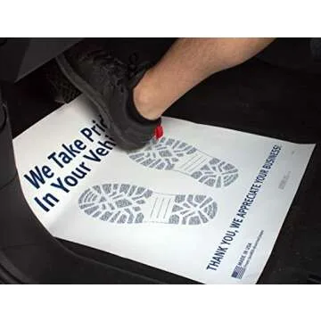 American Floor Mats Premium Glossy Car Mats - 17" x 22" (Case of 500)