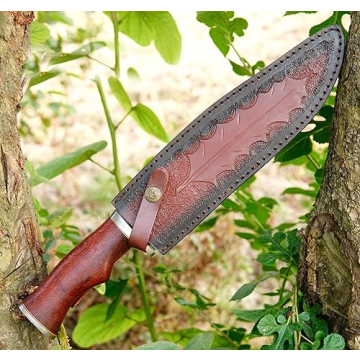 Warivo 15.5 Inch D2 Gaint Bowie Knife for All Outdoor Needs