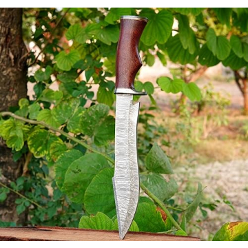 Warivo 15.5 Inch D2 Gaint Bowie Knife for All Outdoor Needs