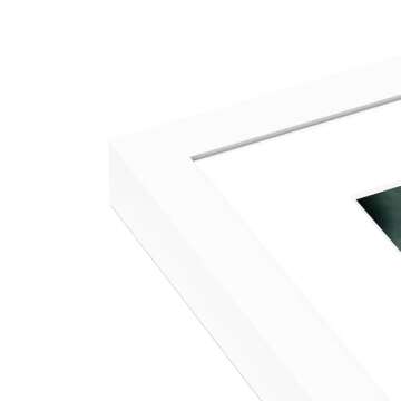 PEALSN 11x14 Picture Frame, Display Pictures 8 x 10 with Mat or 11 x 14 Without Mat for Wall Mounting Display, Photo Frames, White.