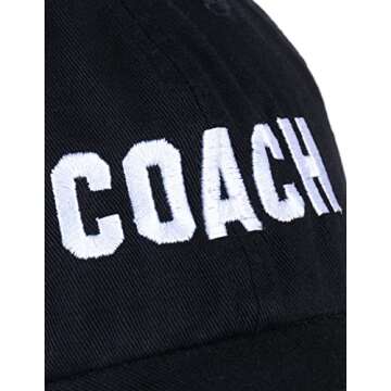 Ann Arbor Coach Baseball Hat for Men & Women - Classic Dad Cap