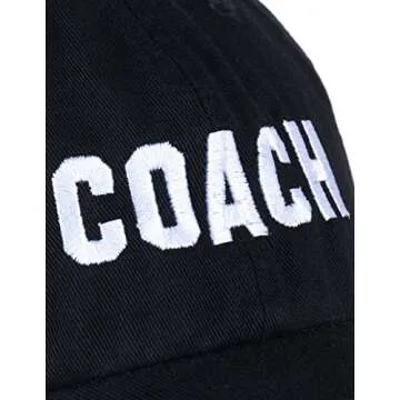 Ann Arbor Coach Baseball Hat for Men & Women - Classic Dad Cap