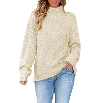 Cozy ZESICA Women's Turtleneck Sweater for Every Occasion