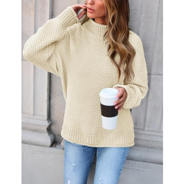 Cozy ZESICA Women's Turtleneck Sweater for Every Occasion