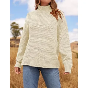Cozy ZESICA Women's Turtleneck Sweater for Every Occasion