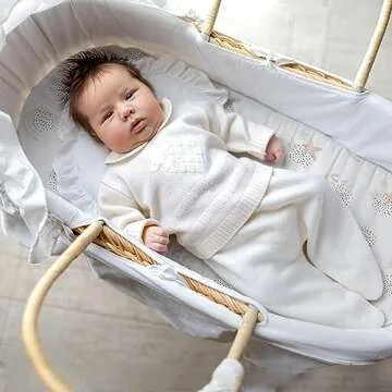 Gllquen Baby Bassinet Sheets 4 Pack - Cozy & Stylish