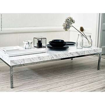 VViViD XPO White Grey Marble Gloss Vinyl Wrap Film 15.9" x 6.5ft Roll (2 sheets)