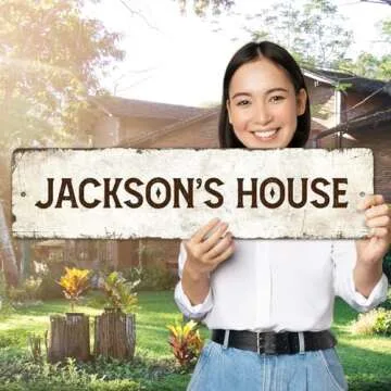 Personalized Rustic Metal Sign for Indoor Outdoor Use