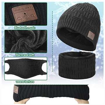 Wireless Bluetooth Beanie Hat - Ultimate Winter Tech Gift