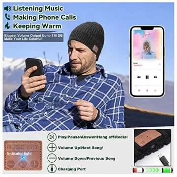 Wireless Bluetooth Beanie Hat - Ultimate Winter Tech Gift