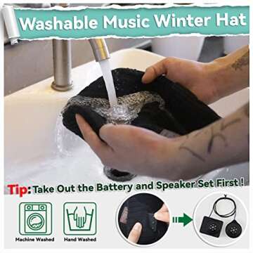 Wireless Bluetooth Beanie Hat - Ultimate Winter Tech Gift