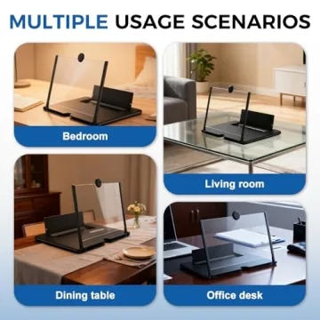 Portable 3D Phone Screen Magnifier for All Ages