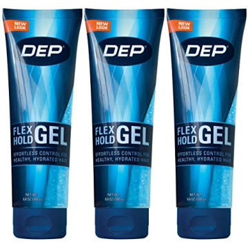 DEP Flex Hold Sport Endurance Hair Styling Gel, 9.8 Ounce (Pack of 3)