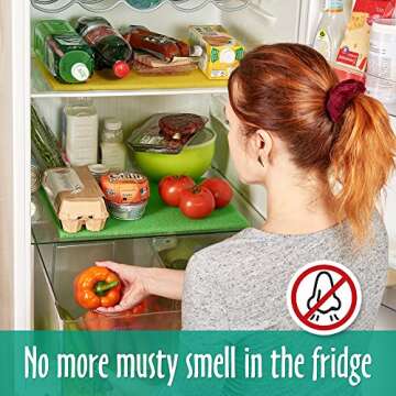 4-Set Life Extender Mats for Fresh Produce Storage