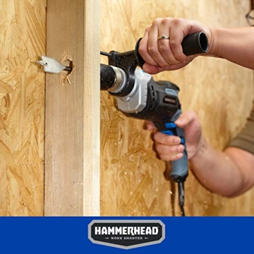Hammerhead 7.5-Amp Hammer Drill with 6 Bits