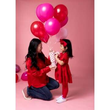 Simple Modern Valentine's Day 40 oz Tumbler with Handle and Straw Lid | Gifts for Her | Insulated Re...