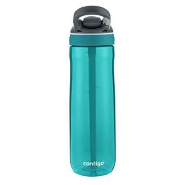 Contigo AUTOSPOUT Straw Ashland Water Bottle, 24 oz, Scuba and Smoke, 2-pack