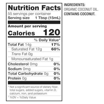 Organic Refined Coconut Oil – Versatile Cooking & Beauty Oil