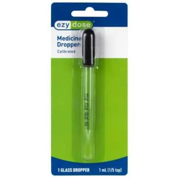 Ezy Dose 1mL Medicine Dropper, BPA-Free & Calibrated